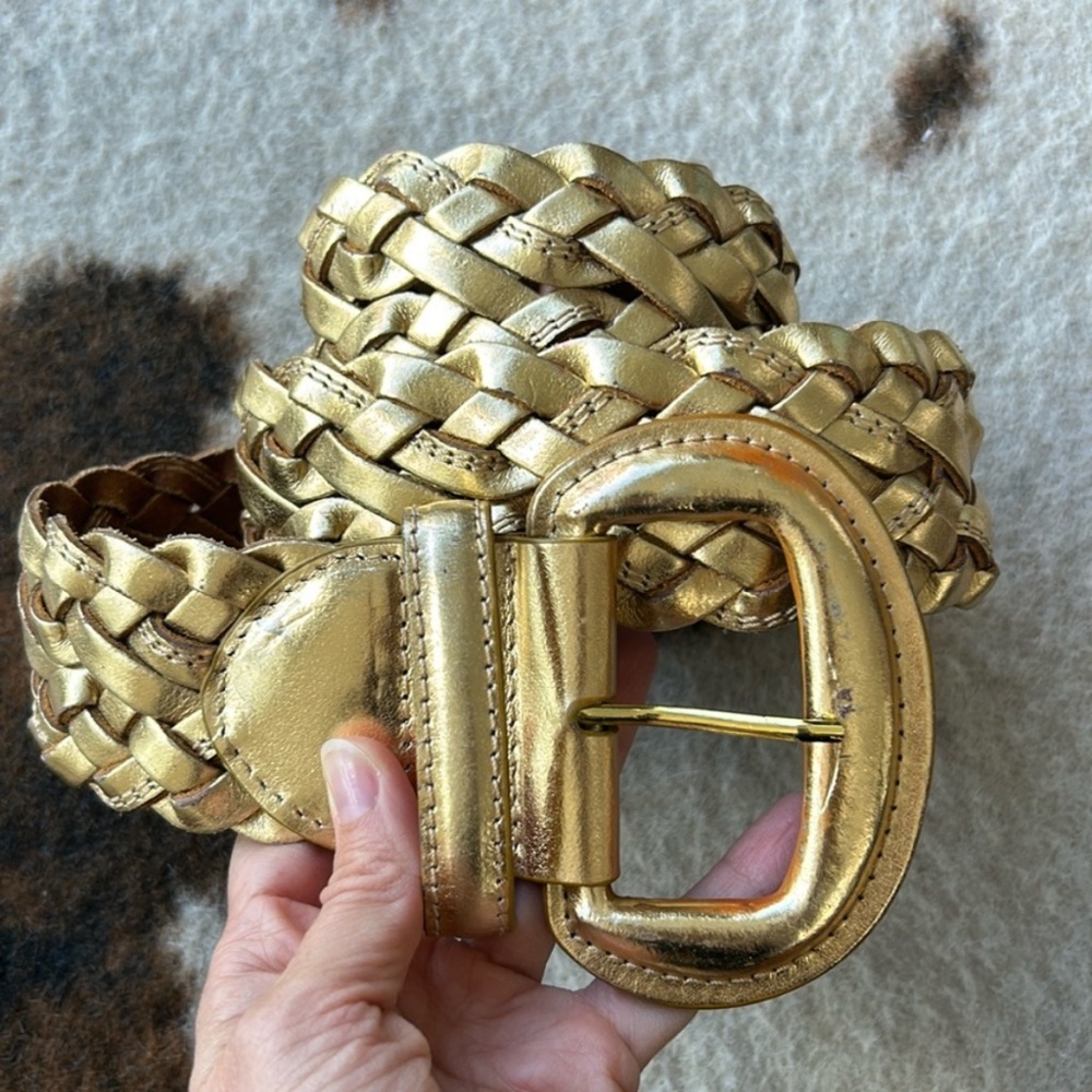 Vintage leather belt size 95cm  Made in Italy  95 cm